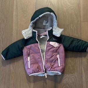 Patagonia Kids Jacket - Pink and Green